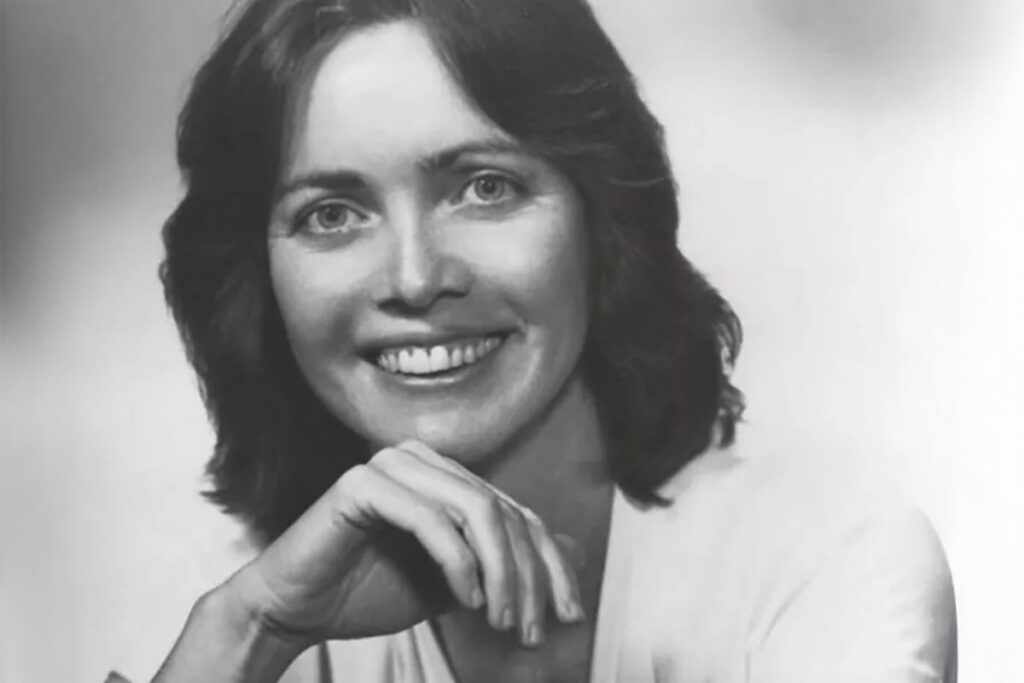 Black and white photograph of Ellen Taaffe Zwilich (1986).